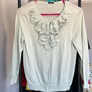 3/4 Sleeve Button Up Cardigan Sweater